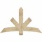 Ekena Millwork Alberta Rough Sawn Timber Gable Bracket, Douglas Fir, 60"W x 38"H x 4"D x 6"F, 15/12 Pitch GBW060X38X0406ALB00RDF - alternate 1